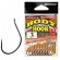Крючок одинарный Decoy Worm23 Body Hook (9 шт) цв. Черный никель, номер 06