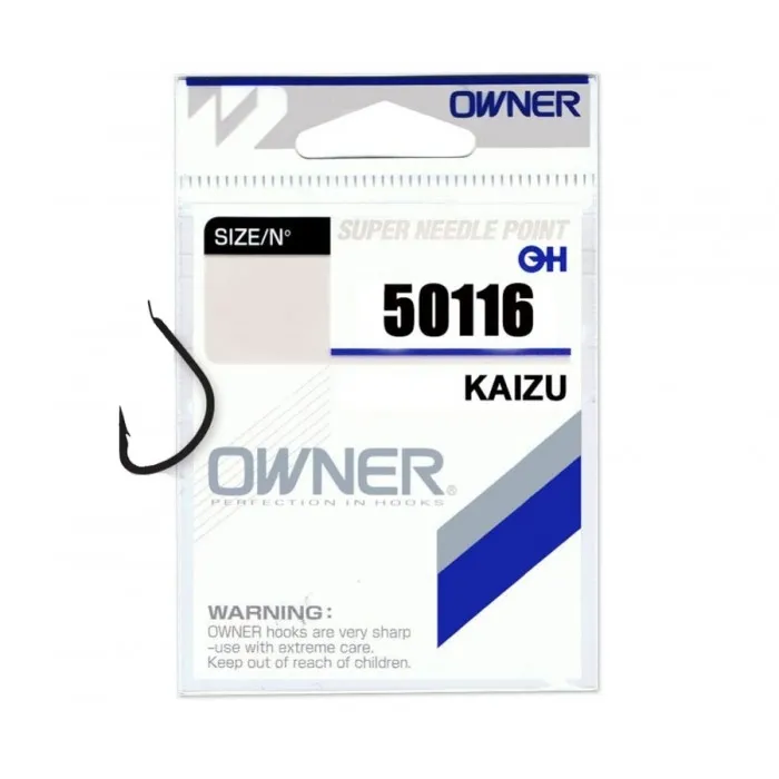 Крючки Owner Kaizu 50116 №08 Black