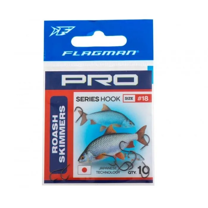 Крючки Flagman Roach Skimmers Pro №18