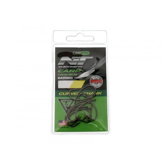 Крючки Carp Pro Curved Shank NT Series №8