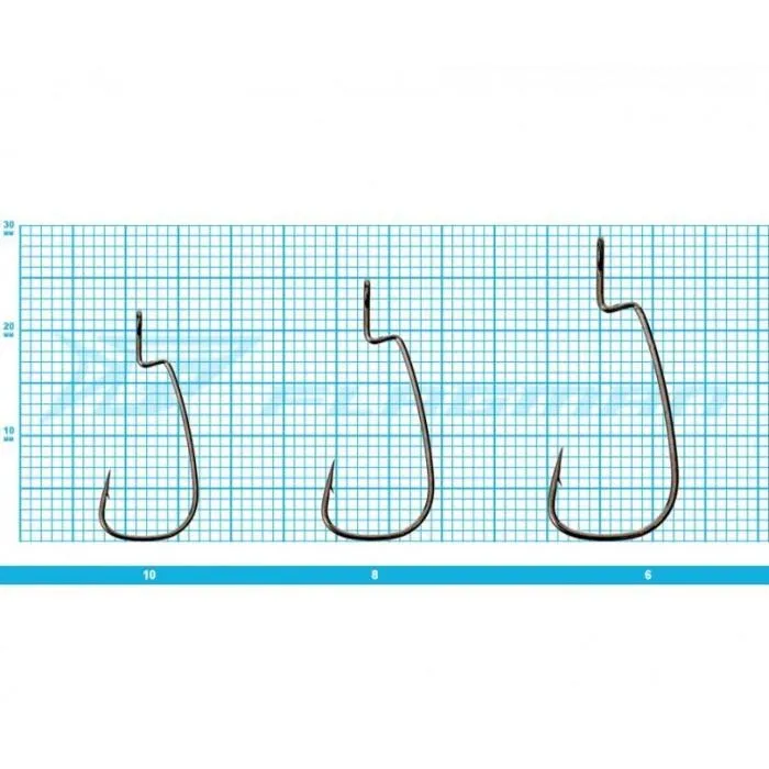 Крючки Flagman Micro Game Offset №6