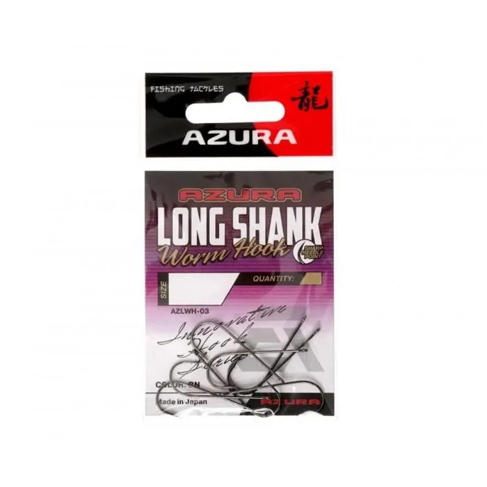 Гачки Azura Long Shank Hook №4
