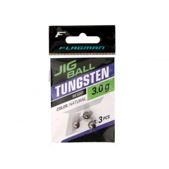 Грузило вольфрамовое Flagman Tungsten Jig Head 3г