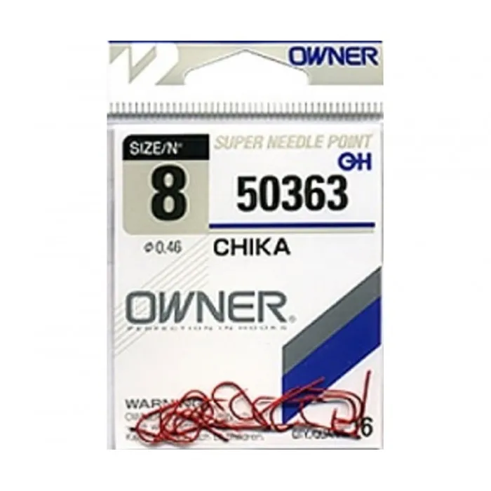 Гачки Owner 50363 Chika Red №08