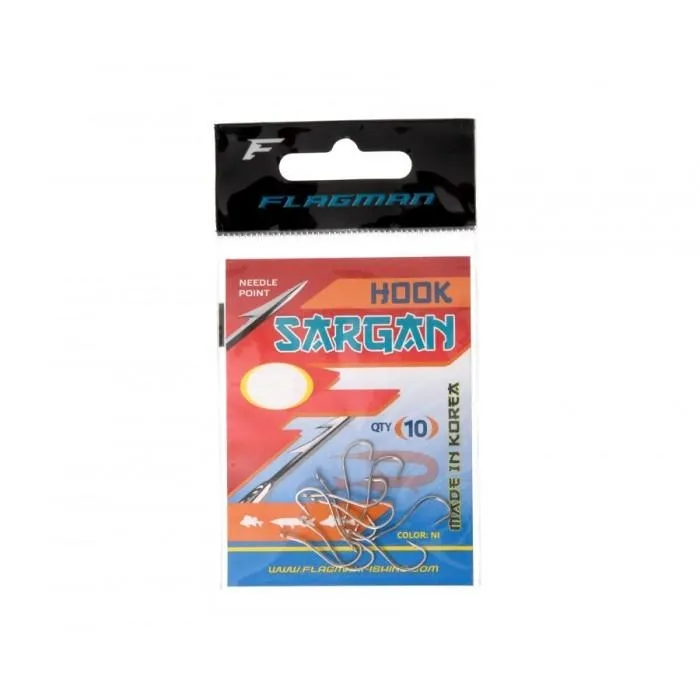 Крючки Flagman Sargan Hook №10