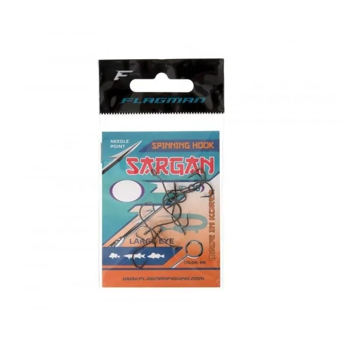 Крючки Flagman Sargan Spinning Hook №10