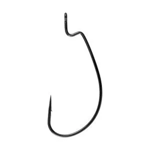 Крючки Owner J-Light Worm Hook 5109 (B-94) №1/0 Black chrome