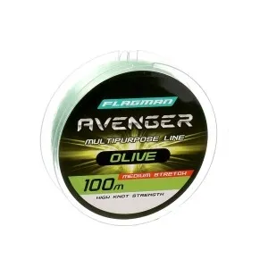 Леска Flagman Avenger Olive Line 100м 0.28мм