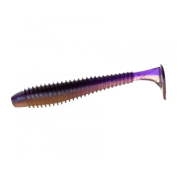 Віброхвіст Flagman Mystic Fish Fat 2" #0531 Violet/Pearl White