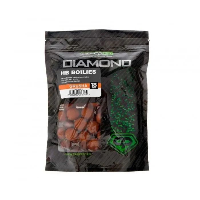 Бойлы насадочные Carp Pro Diamond HB Boilies Grusha 18мм