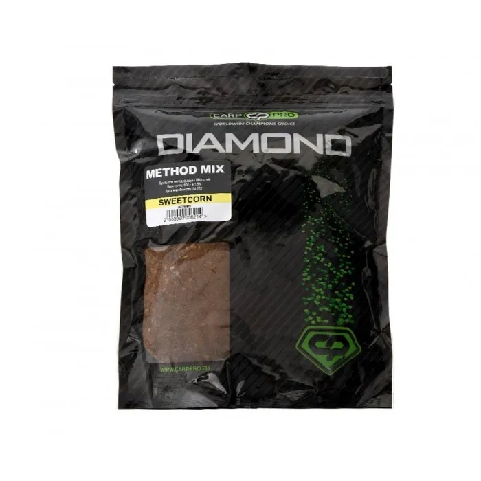 Прикормка Carp Pro Diamond Method Mix Sweetcorn