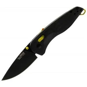 Нож складной SOG Aegis DP (TiNi) Black, цвет Черный