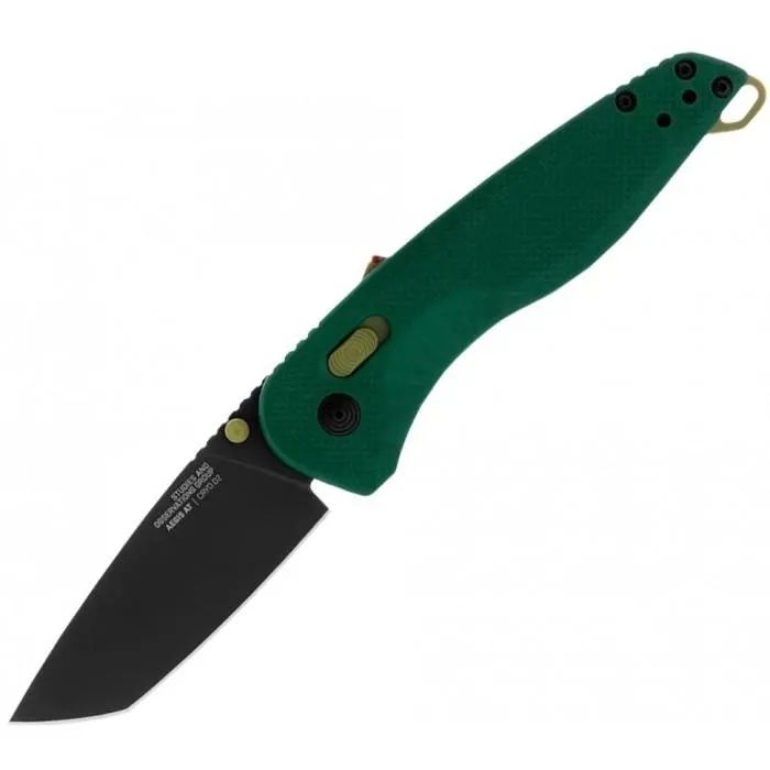 Ніж складаний SOG Aegis TP (TiNi) Forest Green, колір Зелений