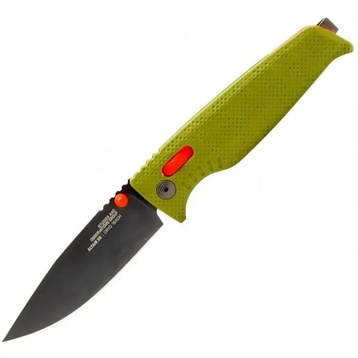 Ніж складаний SOG Altair XR (TiNi) Green, колір Зелений