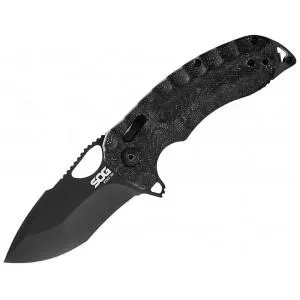 Нож складной SOG Kiku XR (Black) Black, цвет Черный