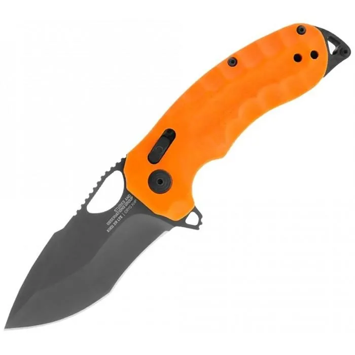 Нож складной SOG Kiku XR LTE (Black) Orange, цвет Оранжевый