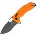 Нож складной SOG Kiku XR LTE (Black) Orange, цвет Оранжевый