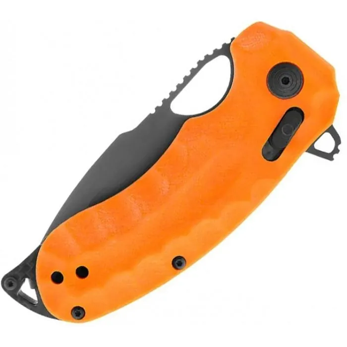 Нож складной SOG Kiku XR LTE (Black) Orange, цвет Оранжевый