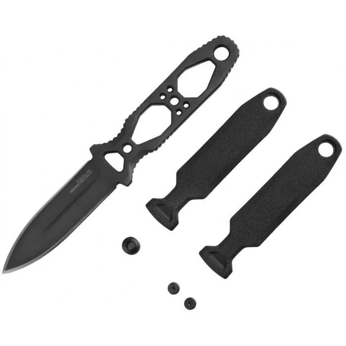 Ніж SOG Pentagon FX Covert (BSW) Black, колір Чорний