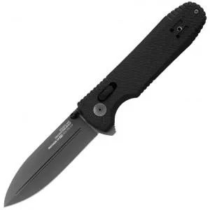 Нож складной SOG Pentagon XR LTE (TiNi) Black, цвет Черный