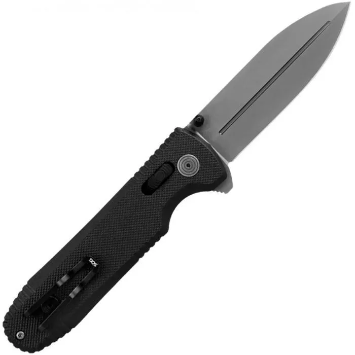 Ніж складаний SOG Pentagon XR LTE (TiNi) Black, колір Чорний