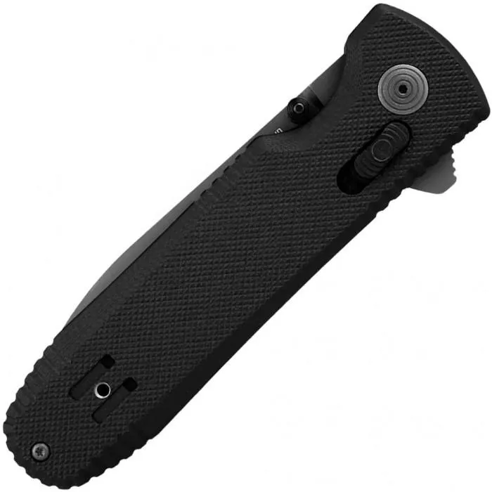 Нож складной SOG Pentagon XR LTE (TiNi) Black, цвет Черный