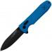 Ніж складаний SOG Pentagon XR LTE (TiNi) Blue, колір Блакитний