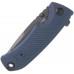 Нож складной SOG Tellus ATK (Black Oxide) Squid ink_Yellow, цвет Серый