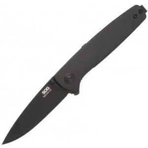 Нож складной SOG Twitch III (TiNi) Black, цвет Черный