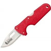 Нож с фиксированным клинком Cold Steel Click-N-Cut (3 сменных лезвия) красная ручка