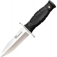 Нож с фиксированным клинком Cold Steel Leathemeck Mini SP (Spear Point) черная ручка