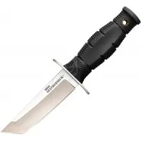 Нож с фиксированным клинком Cold Steel Leathemeck Mini TP (Tanto Point) черная ручка