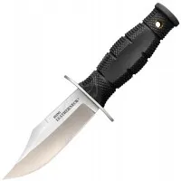 Нож с фиксированным клинком Cold Steel Leathemeck Mini CP (Clip Point) черная ручка