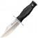 Нож с фиксированным клинком Cold Steel Leathemeck Mini CP (Clip Point) черная ручка
