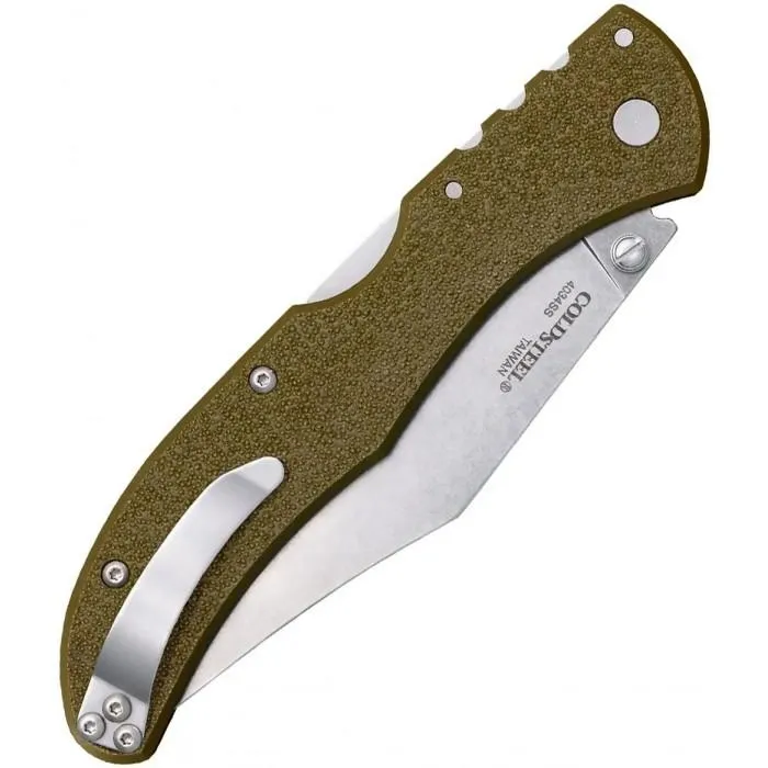 Нож складной Cold Steel Range Boss (SW) Olive, цвет Зеленый