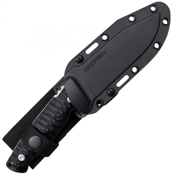 Ніж із фіксованим клинком Cold Steel Razortek (Satin) 5 дюймів, ручка Чорна