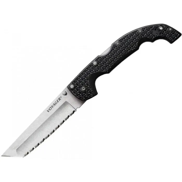 Нож складной Cold Steel Voyager XL TP (SW) цвет Черный