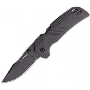 Нож складной Cold Steel Engage 3" Clip Point (PVD) Black, цвет Черный