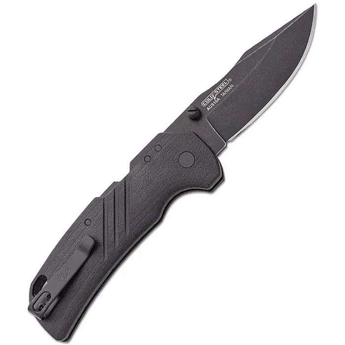 Нож складной Cold Steel Engage 3" Clip Point (PVD) Black, цвет Черный