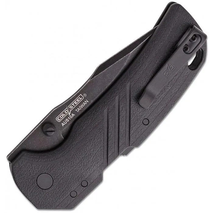 Нож складной Cold Steel Engage 3" Clip Point (PVD) Black, цвет Черный