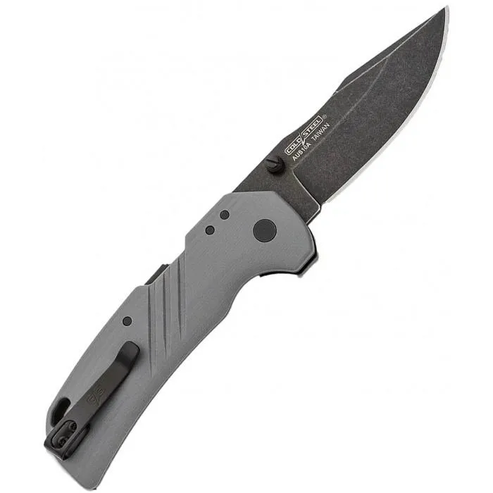 Нож складной Cold Steel Engage 3" Drop Point (PVD) BLK/GRY, цвет Серый