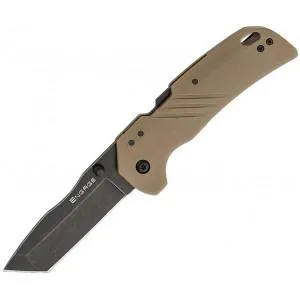 Нож складной Cold Steel Engage 3" Tanto Point (BS) FDE, цвет Коричневый