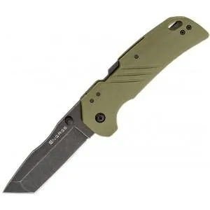 Нож складной Cold Steel Engage 3" Tanto Point (BS) ODG, цвет Зеленый