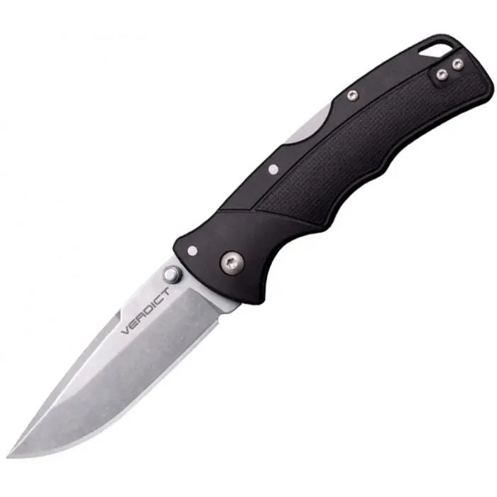 Нож складной Cold Steel Verdict SP (SW) Black, цвет Черный