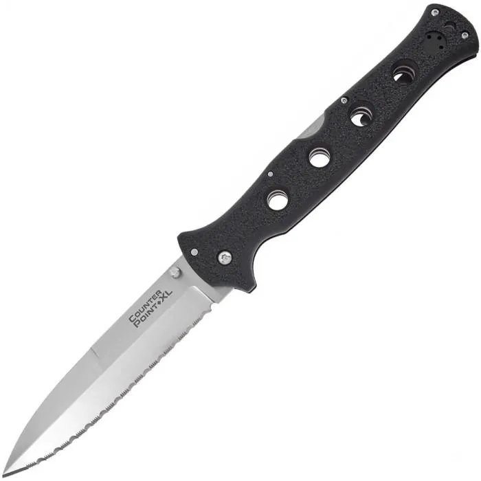 Нож складной Cold Steel Counter Point XL 6" (Satin) цвет Черный