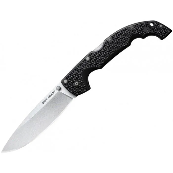 Нож складной Cold Steel Voyager XL Drop Point (SW) цвет Черный