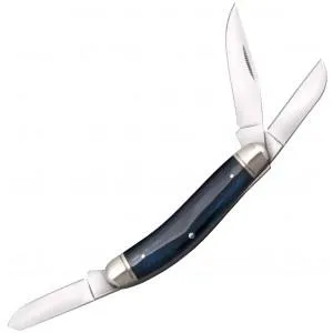 Нож складной Cold Steel Gentlemans Stockman (Polished) Blue Bone, цвет Синий