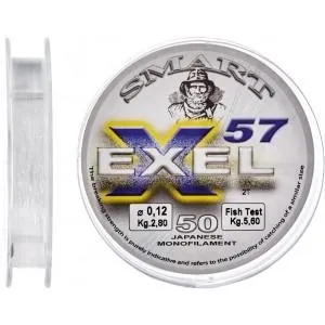 Волосінь Smart Exel 57 (50 м) цв. Прозорий, 0.08 мм