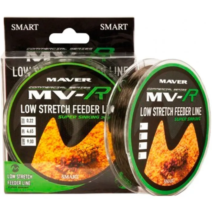 Волосінь Smart MV-R Low Stretch Feeder Line (300 м) цв. Коричневий, 0.28 мм