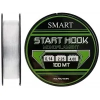 Волосінь Smart Start Hook (100 м) цв. Прозорий, 0.14 мм